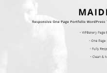 Photo of [Download-S2] Maiden v1.8 - Responsive One Page Portfolio WordPress Theme
