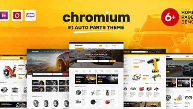 Photo of [Download-S2] Chromium v1.3.6 - Auto Parts Shop WordPress Theme