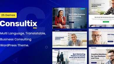 Photo of [Download-S2] Consultix v2.1.2 - Business Consulting WordPress Theme
