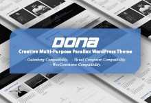 Photo of [Download-S2] DONA v3.0 - Creative Multi-Purpose Parallax WordPress Theme