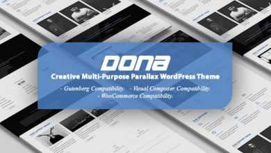 Photo of [Download-S2] DONA v3.0 - Creative Multi-Purpose Parallax WordPress Theme