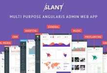 Photo of [Download-S2] Slant v5.1.0 - Multi Purpose AngularJS Admin Web App with Bootstrap