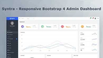 Photo of [Download-S2] Syntra v1.0 - Responsive Bootstrap 4 Admin Dashboard