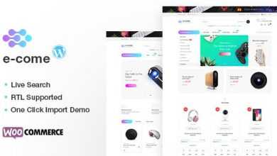 Photo of [Download-S2] Ecome v1.5.3 - Electronics Store WooCommerce Theme