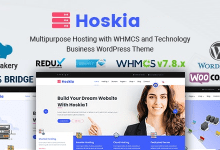 Photo of [Download-S2] Hoskia v2.4 - Multipurpose Hosting with WHMCS Theme