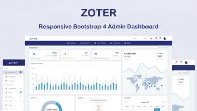 Photo of [Download-S2] Zoter v1.0 - Responsive Admin Dashboard Template