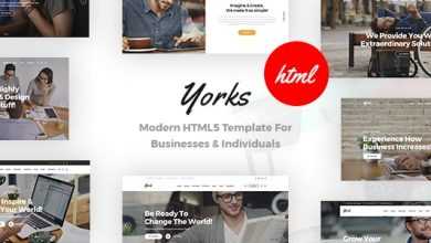 Photo of [Download-S2] Yorks v1.0 - Modern HTML5 Template For Businesses & Individuals