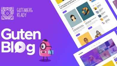 Photo of [Download-S2] Gutenblog v1.2 - Modern Blog WordPress Theme