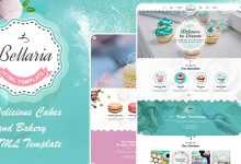 Photo of [Download-S2] Bellaria v1.0 - A Delicious Cakes and Bakery HTML Template
