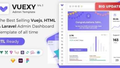 Photo of [Download-S2] Vuexy v4.1 - Vuejs, HTML & Laravel Admin Dashboard Template