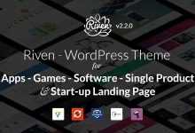 Photo of [Download-S2] Riven v2.3.1 - WordPress Theme for App, Game, Single Product Landing Page