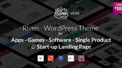Photo of [Download-S2] Riven v2.3.1 - WordPress Theme for App, Game, Single Product Landing Page