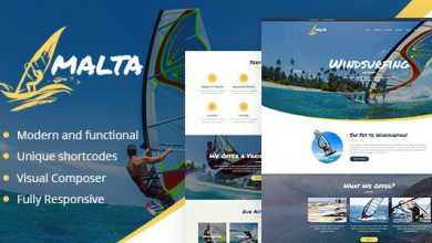 Photo of [Download-S2] Malta v1.1.2 - Windsurfing, Kitesurfing & Wakesurfing Center Theme