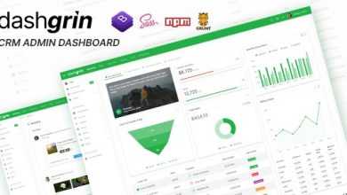 Photo of [Download-S2] Dashgrin v1.0 - Responsive Data Analytics Admin Dashboard Template