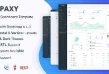 Photo of [Download-S2] Apaxy v1.0 - Admin & Dashboard Template