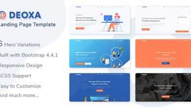 Photo of [Download-S2] Deoxa v1.0 - Landing Page Template