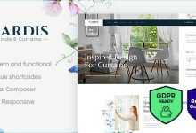 Photo of [Download-S2] Gardis v1.2.1 - Blinds and Curtains Studio & Shop WordPress Theme