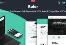 Photo of [Download-S2] Ruler v1.0 - Responsive Email + Online Template Builder