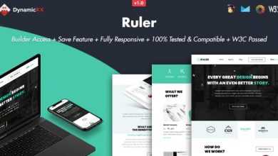 Photo of [Download-S2] Ruler v1.0 - Responsive Email + Online Template Builder
