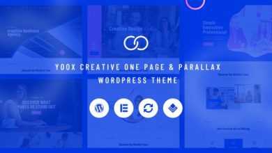 Photo of [Download-S2] Yoox v1.0 - Creative One Page & Parallax WordPress Theme