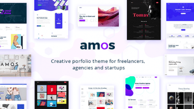 Photo of [Download-S2] Amos v1.2.1 - Creative WordPress Theme for Agencies