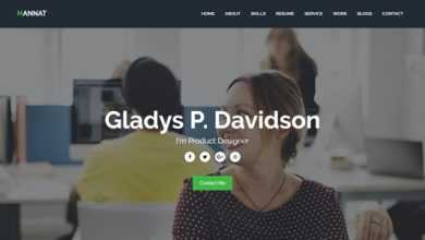 Photo of [Download-S2] Mannat v1.0 - Responsive One Page Personal Template