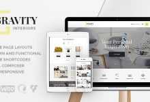 Photo of [Download-S2] Gravity v1.2.4 - A Contemporary Interior Design & Furniture Store WordPress Theme