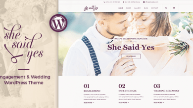 Photo of [Download-S2] SheSaidYes v1.2.2 - Engagement & Wedding WordPress Theme