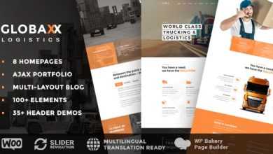 Photo of [Download-S2] Globax v2.0 - Logistics WordPress Theme + Woocommerce
