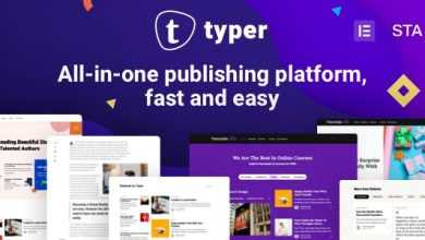 Photo of [Download-S2] Typer v1.6.0 - Amazing Blog and Multi Author Publishing Theme