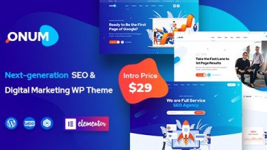 Photo of [Download-S2] Onum v1.0.2 - SEO & Marketing Elementor WordPress Theme