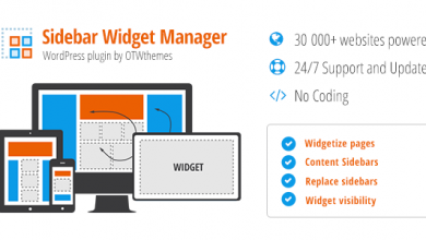 Photo of [Download-S1] Sidebar & Widget Manager v4.0