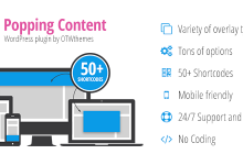 Photo of [Download-S1] Popping Content for WordPress v1.15