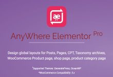 Photo of [Download-S1] AnyWhere Elementor Pro v2.14.20 - Global Post Layouts