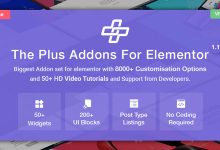 Photo of [Download-S1] The Plus v3.1.0 - Addon for Elementor