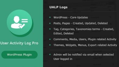 Photo of [Download-S1] User Activity Log PRO for WordPress v1.6
