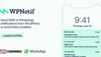 Photo of [Download-S1] WPNotif v1.8 - WordPress SMS & WhatsApp Notifications