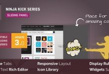 Photo of [Download-S1] Ninja Kick: Sliding Panel for WordPress v3.0.12