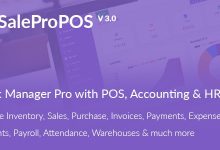 Photo of [Download-S1] SalePro v3.1 - Inventory Management System with POS, HRM, Accounting - nulled