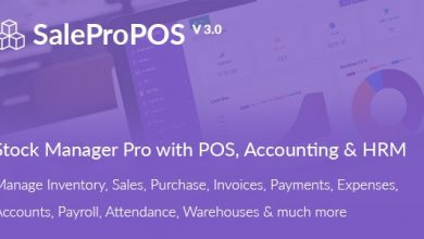 Photo of [Download-S1] SalePro v3.1 - Inventory Management System with POS, HRM, Accounting - nulled