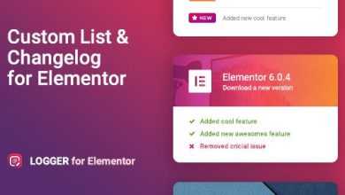 Photo of [Download-S1] Logger v1.0 - Changelog & Custom List for Elementor