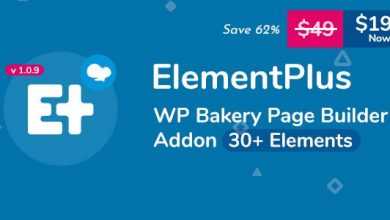 Photo of [Download-S1] Element Plus v1.0.8 - WPBakery Page Builder Addon (Formerly Visual Composer)