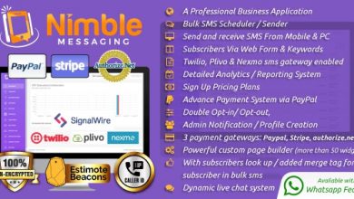 Photo of [Download-S1] Nimble Messaging v1.5.1 - Professional SMS Marketing Application For Business - nulled