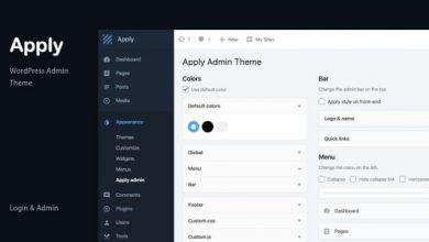 Photo of [Download-S1] Apply v1.0.0 - WordPress Admin Theme