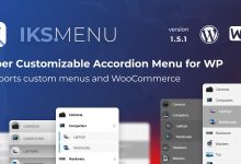 Photo of [Download-S1] Iks Menu v1.7.6 - Super Customizable Accordion Menu for WordPress