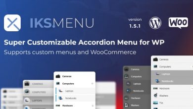 Photo of [Download-S1] Iks Menu v1.7.6 - Super Customizable Accordion Menu for WordPress