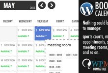 Photo of [Download-S1] WP Booking Calendar v6.0.9
