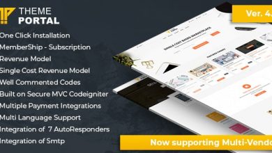 Photo of [Download-S1] Theme Portal Marketplace v4.4 - Sell Digital Products ,Themes, Plugins ,Scripts - Multi Vendor