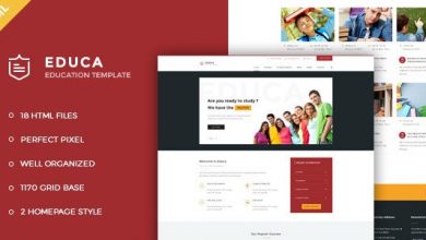 Photo of [Download-S2] Educa v1.0 - Education & Courses HTML Template