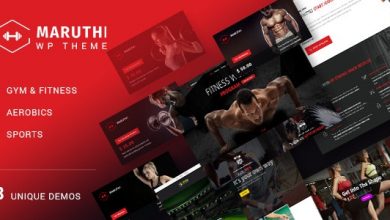 Photo of [Download-S2] Maruthi Fitness v1.9 - Fitness Center WordPress Theme